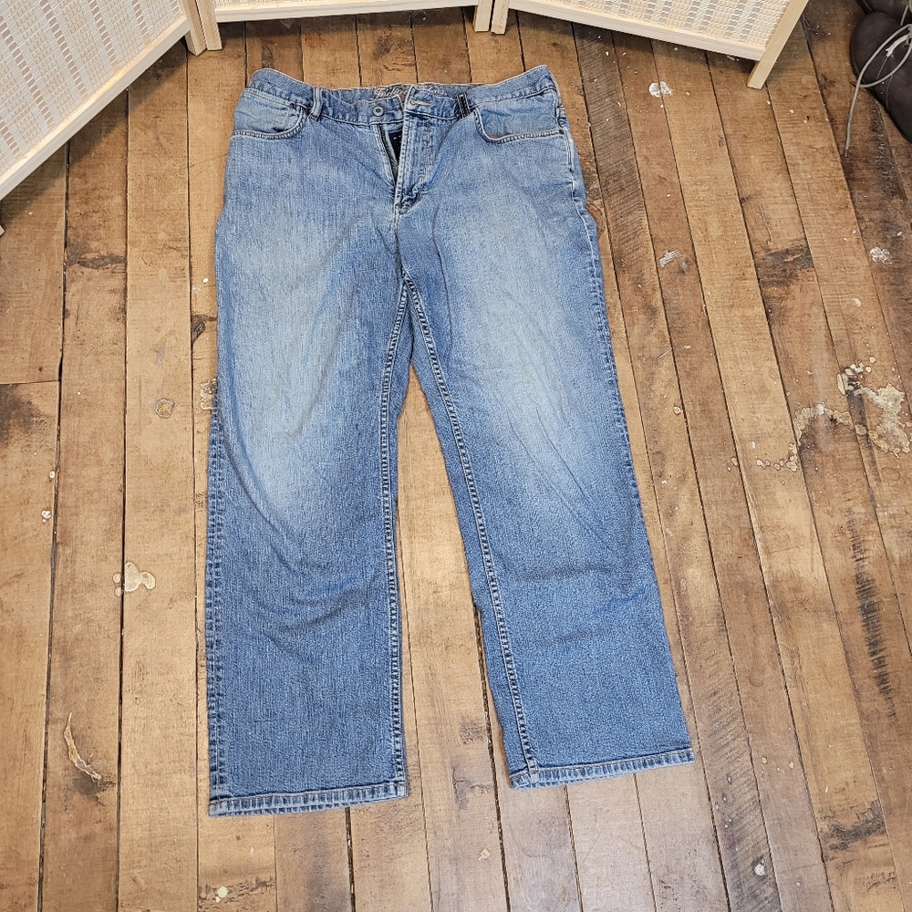 Indigo Palms Relaxed Fit Blue Jeans